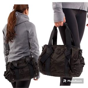 lululemon athletica Black Travel Duffel Bag